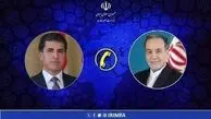 گفتگوی تلفنی عراقچی و بارزانی