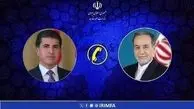 گفتگوی تلفنی عراقچی و بارزانی