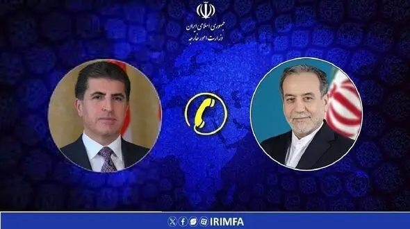 گفتگوی تلفنی عراقچی و بارزانی