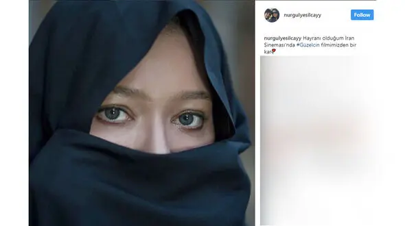 صحبت های جالب بازیگر زن ترکیه ای درباره سینمای ایران +تصاویر