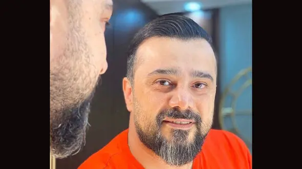 جدیدترین تصویر منتشر شده از "سپند امیرسلیمانی" با ستاره سینمای ایران "فرامرز قریبیان" + تصاویر جذاب