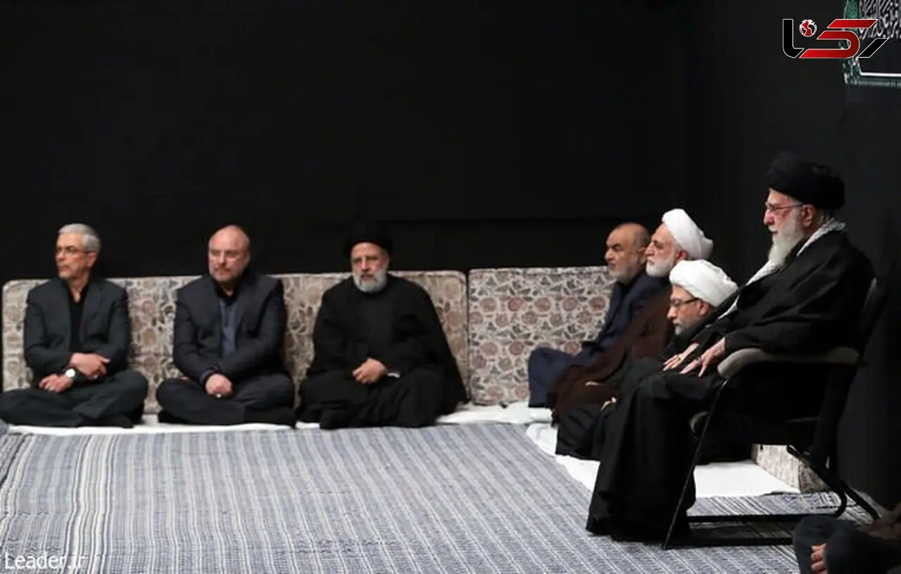 عکسی از همنشینی آملی لاریجانی و محسنی اژه ای در محضر رهبری