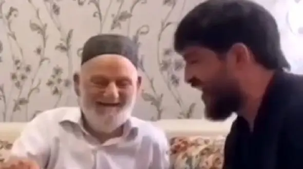 فیلم آواز احساسی/ پیرمرد با آهنگ حیدر بابا شهریار چه غوغایی به پا کرد !