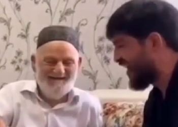 فیلم آواز احساسی/ پیرمرد با آهنگ حیدر بابا شهریار چه غوغایی به پا کرد !