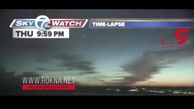 مشاهده یوفو هنگام پخش زنده گزارش هواشناسی! + تصویر