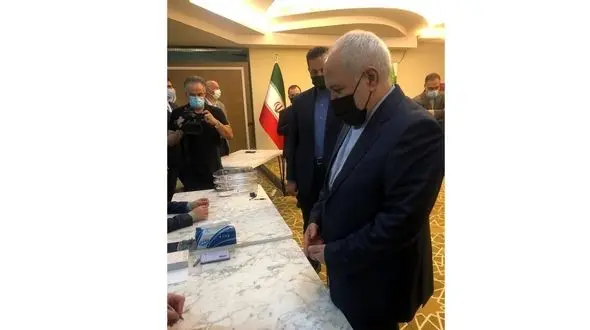 ظریف در آنتالیا رای داد