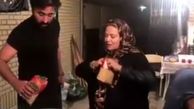 فیلم لحظه دعای عجیب بهاره رهنما هنگام درست کردن نذری / همسرش او را همراهی کرد + عکس