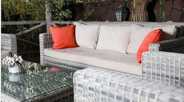 مبلمان حصیری بهترین انتخاب برای باغ و ویلا