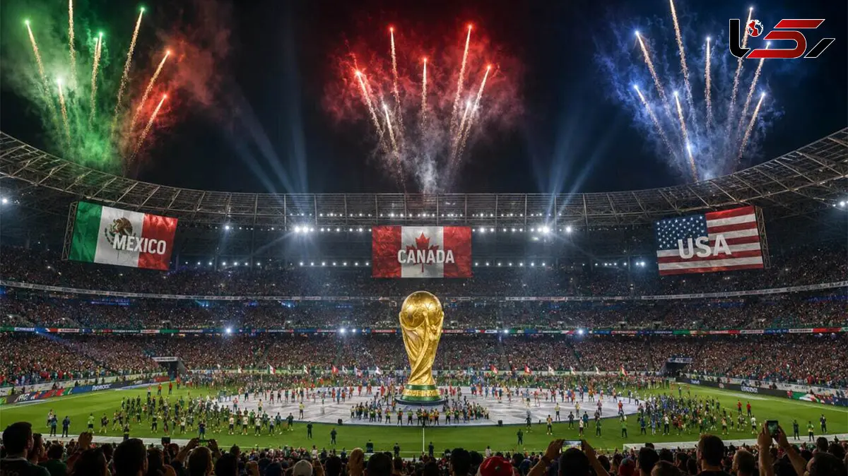 اولین فیلم از کاپ جام جهانی 2026 / در مراسم افتتاحیه رونمایی شد