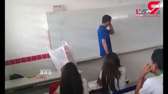 اقدام انساندوستانه دانش آموزان  برای معلم بیمارشان + تصویر