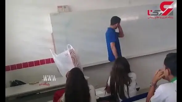 اقدام انساندوستانه دانش آموزان  برای معلم بیمارشان + تصویر