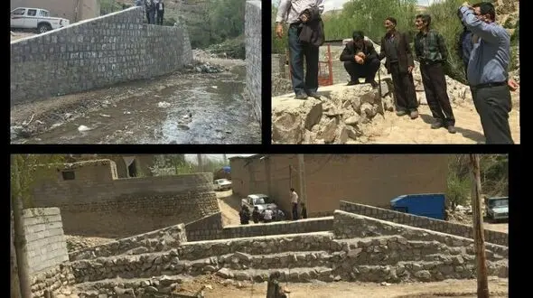 دیدار بخشدار بخش نظر کهریزی از روستای گلوجه حسن بیگ