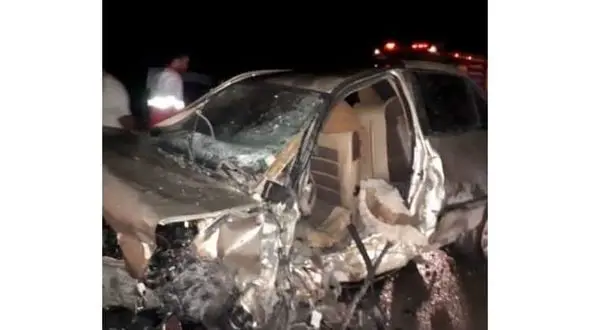 تصادف مرگبار در جاده دیلم / 2 تن در دم جان باختند