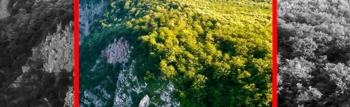 فیلم چشم انداز زیبای طبیعت ژیوار