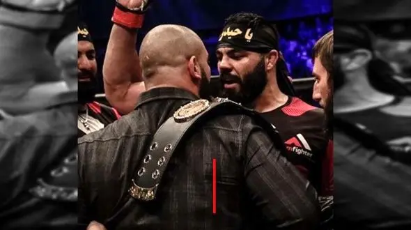 کری خوانی عجیب امیر علی‌اکبری برای رقیب روسی اش + عکس