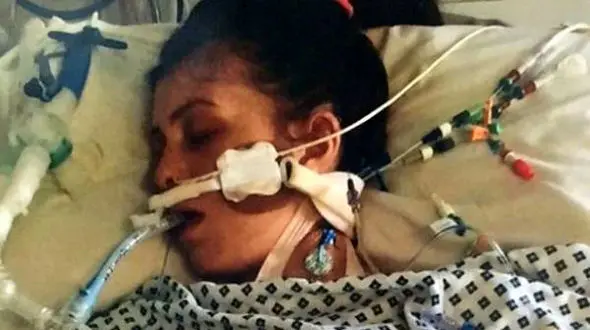 نیش پشه زن جوان را به کما برد! + عکس دردناک