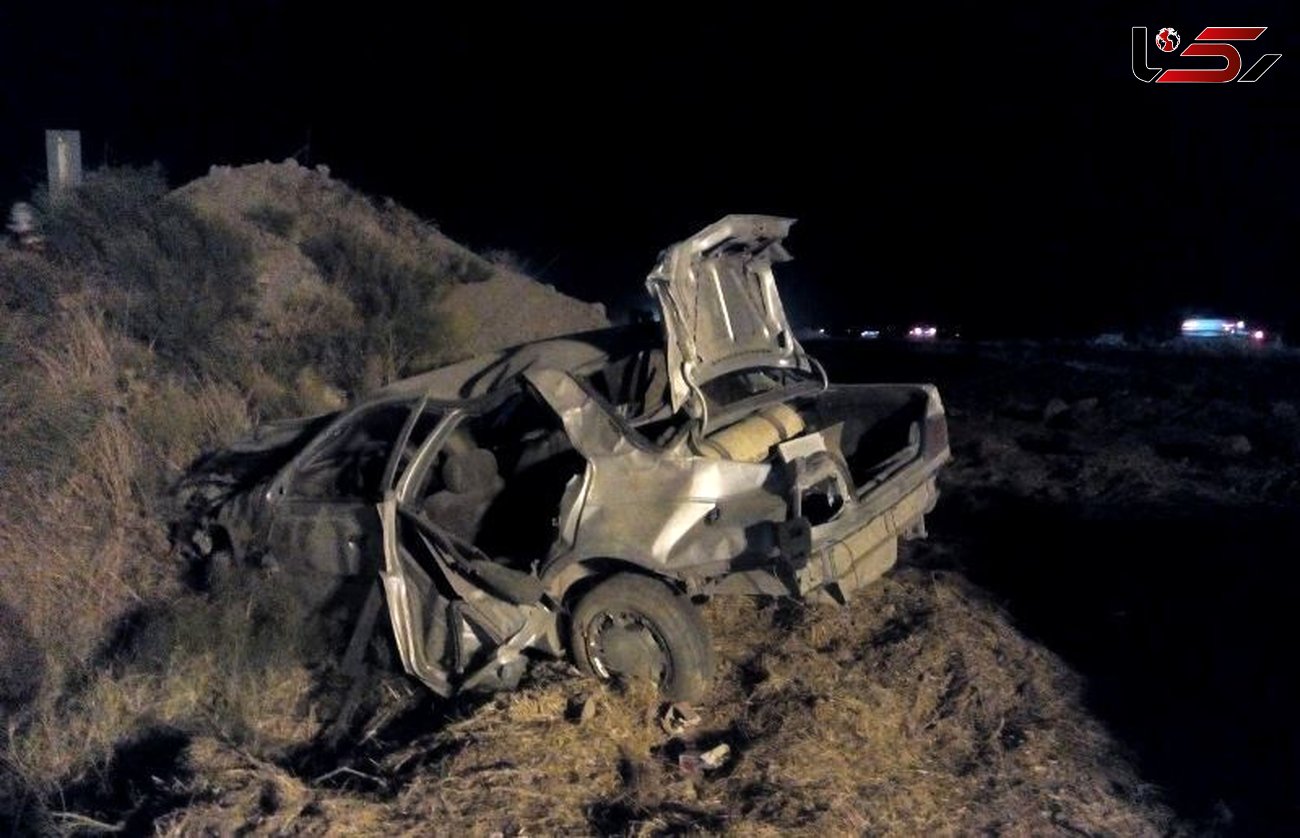 واژگونی سواری در جاده دامغان- شاهرود یک کشته و سه مصدوم داشت