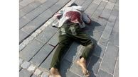 عکس جسد سلاخی شده یک مرد وسط پیاده رو / در آبسرد رخ داد