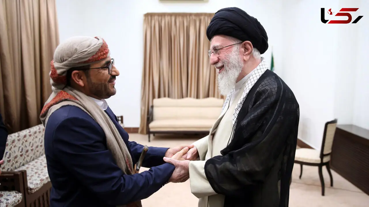دیدار سخنگوی انصارالله یمن با رهبر انقلاب