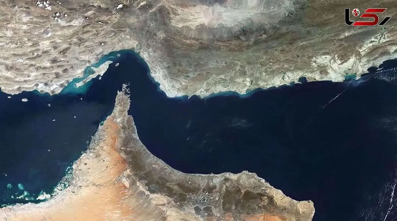 یک فروند نفتکش متخلف در شرق تنگه هرمز دچار حریق شد 