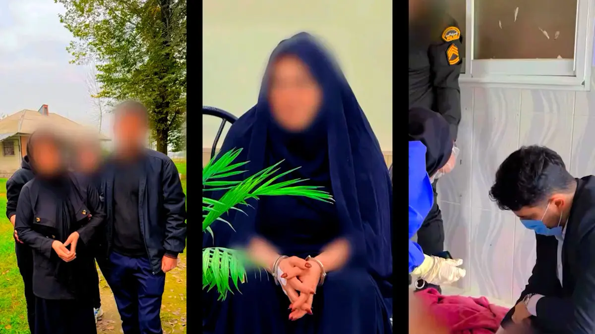 انتشار فیلم و عکس صحنه قتل عروس به دست مادرشوهرش در فومن توسط بازپرس پرونده / شایعه نکنید در حال بررسی صحنه قتل و بازجویی از مظنونان هستیم ...