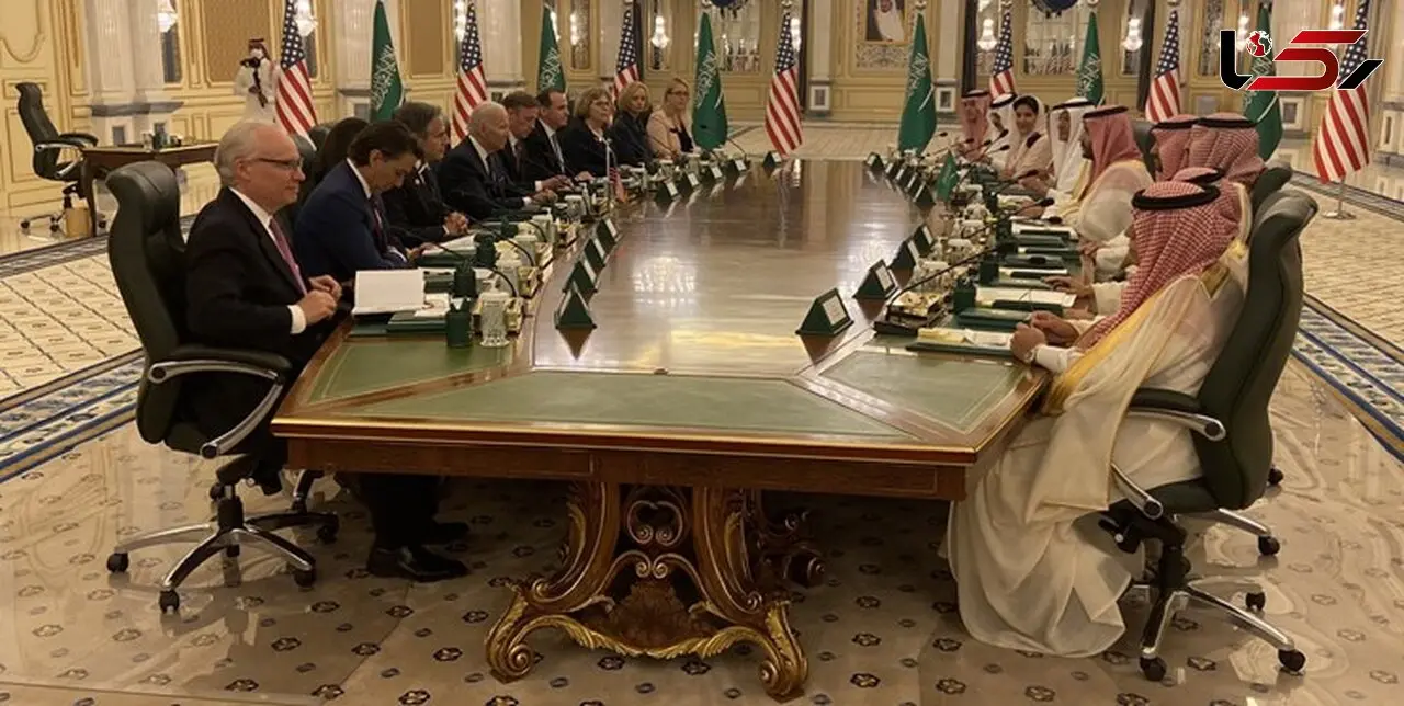 جو بایدن با محمدبن‌ سلمان دیدار کرد
