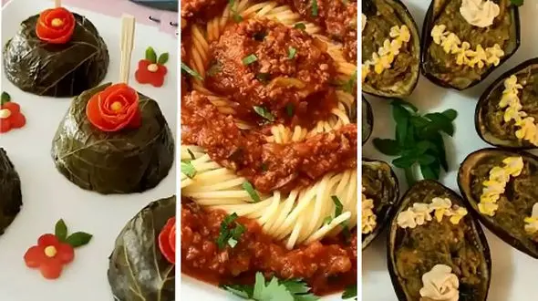 تزئین غذا به سبک ایرانی / مدل‌ های سنتی خلاقانه برای جشنواره‌ ها