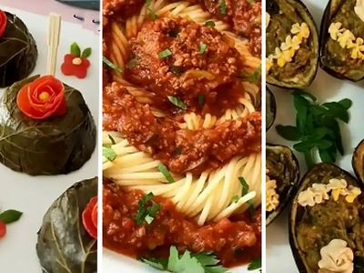 تزئین غذا به سبک ایرانی / مدل‌ های سنتی خلاقانه برای جشنواره‌ ها