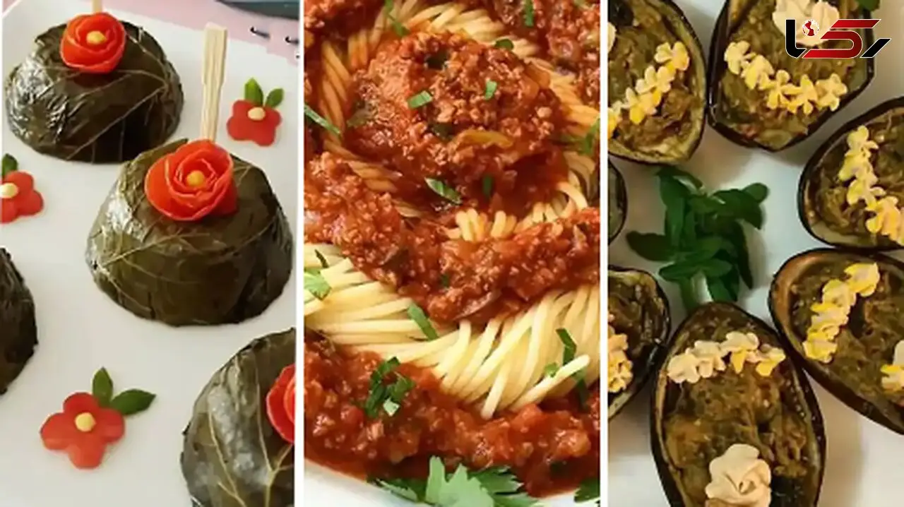 تزئین غذا به سبک ایرانی / مدل‌ های سنتی خلاقانه برای جشنواره‌ ها