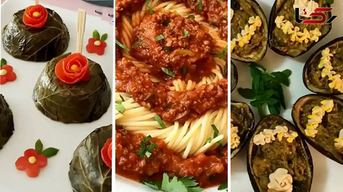 تزئین غذا به سبک ایرانی / مدل های سنتی خلاقانه برای جشنواره ها