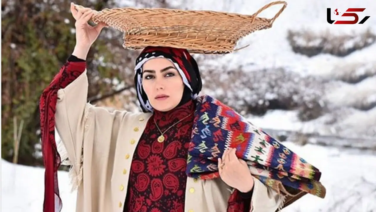 زیبایی خیره کننده هدیه بازوند بازیگر سریال نون خ ! + عکس  خانم بازیگر در واقعیت !