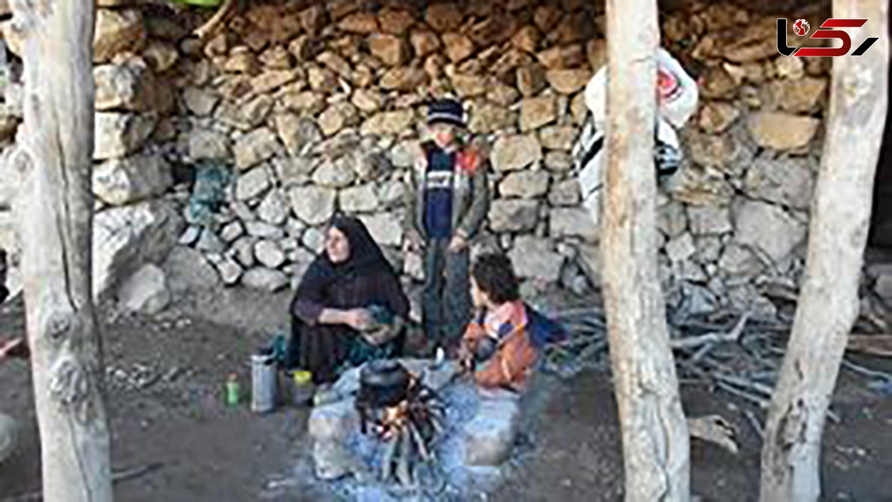 داستان فقر این زن ایرانی اشک همه را درآورد / شهین تاج با 2 فرزندش در کوه زندگی می کند+عکس