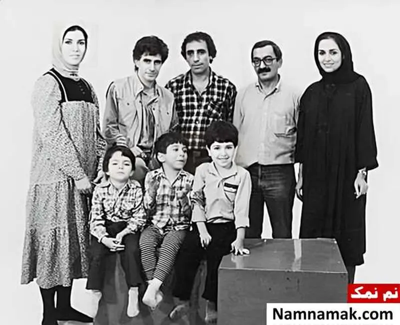 فرزانه کابلی و امید آهنگر در پشت صحنه علی کوچولو