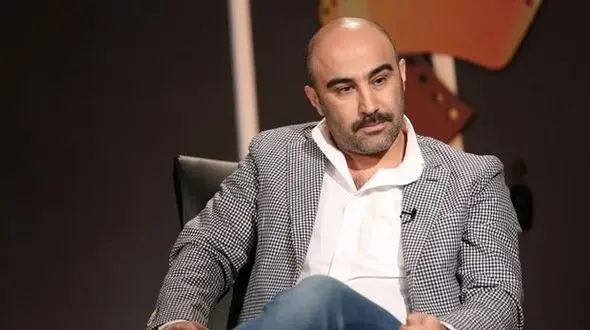 محسن تنابنده تبدیل به مُدل زنده نقاشی های پسر کم سن و سالش شد/ ماشاءالله هنرمند بودن تو این خانواده ارثیه+عکس