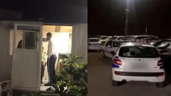 واکنش پلیس به توقیف خودرو دختر جوان در بزرگراه حکیم / راننده مست بود + فیلم