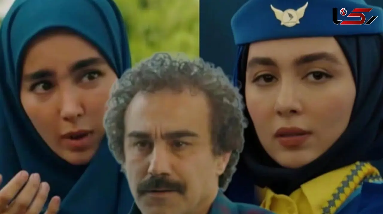 سکانس طلایی سریال پایتخت 7/ نقی مثل شاهین سارا و نیکا را می‌پاید!!!