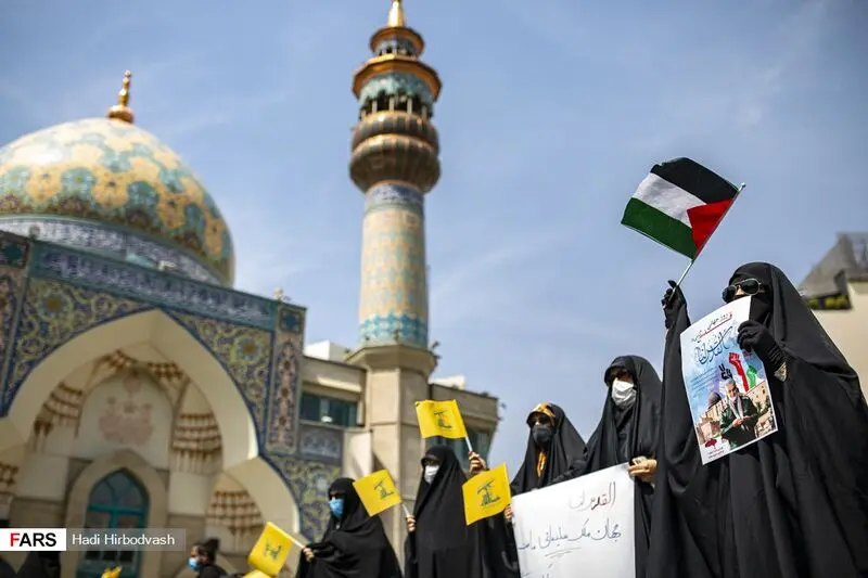 روز قدس و تظاهرات دختران