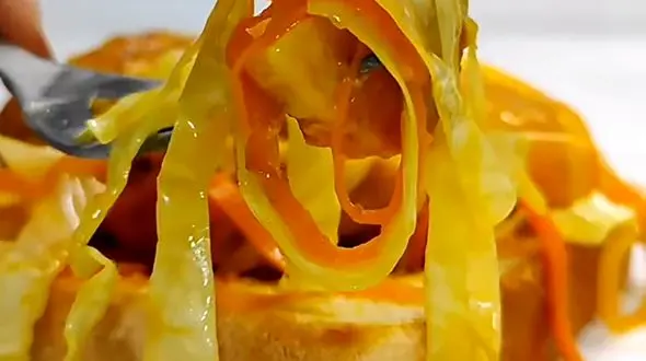 سینه مرغ پرتقالی شام شانزدهم + فیلم