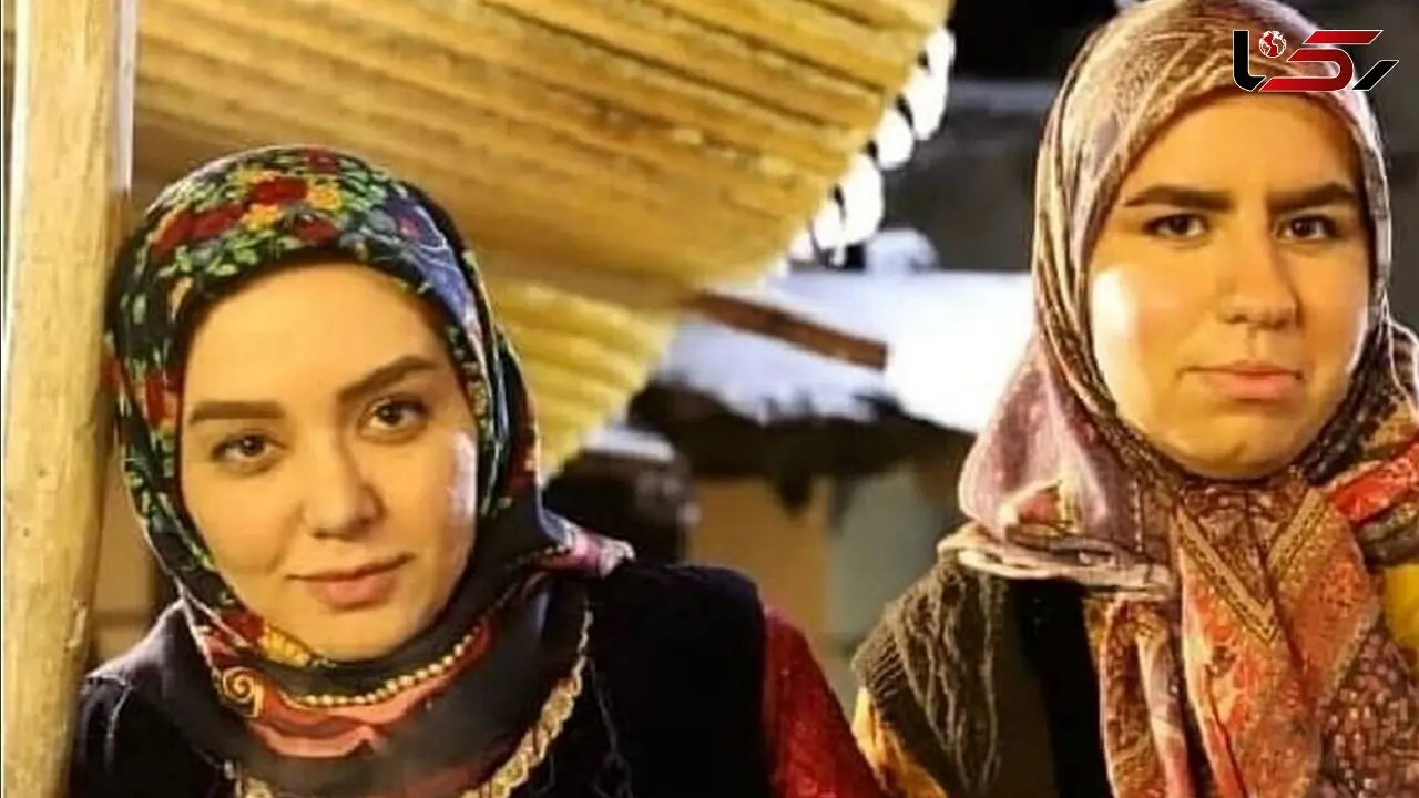 تیپ و چهره «روناک» و «شیرین» سریال نون خ در پشت صحنه + عکس