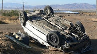 واژگونی خودرو ساینا در جاده خدابنده ۲ کشته و 5 مصدوم برجای گذاشت