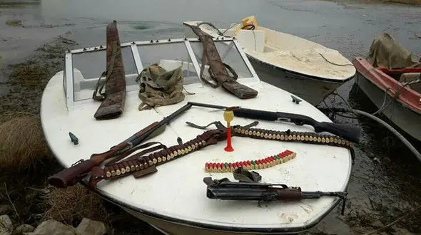 ۱۴ شکارچی بیرحم در مازندران دستگیر شدند 