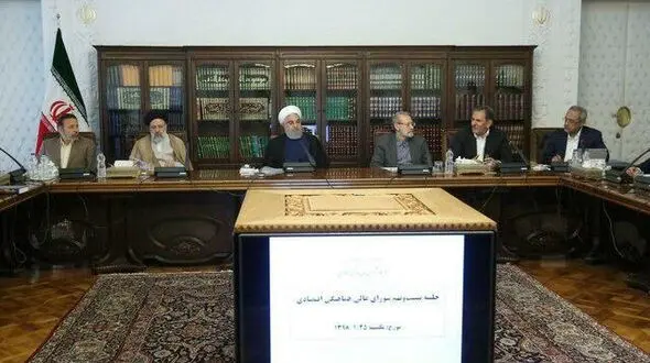 جلسه شورای عالی هماهنگی اقتصادی با حضور سران قوا
