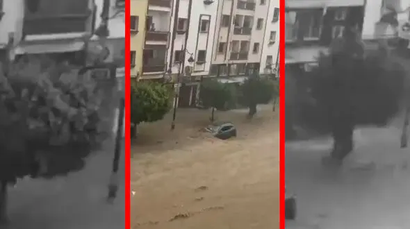 فیلم افزایش تلفات سیل در مراکش به ۴۱ نفر