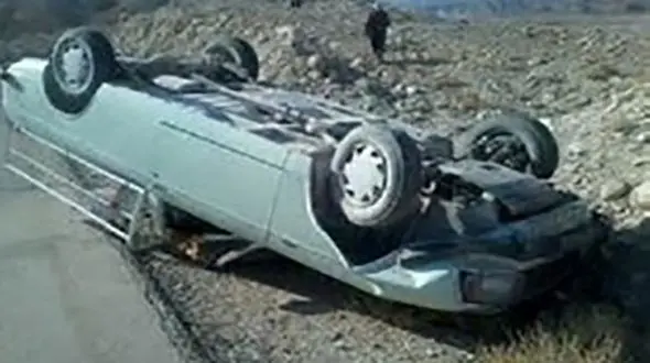 4 کشته در واژگونی 2 خودرو