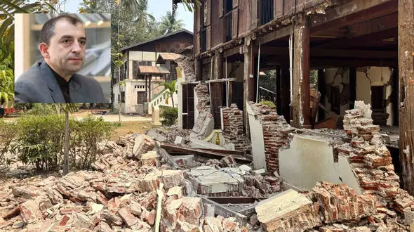 زلزله ۷.۷ ریشتری میانمار را لرزاند؛ وحشت در بانکوک، تخریب در چین! + جدول 