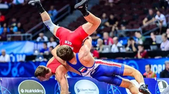 کشتی‌گیر ایرانی باخت اما طلا گرفت!