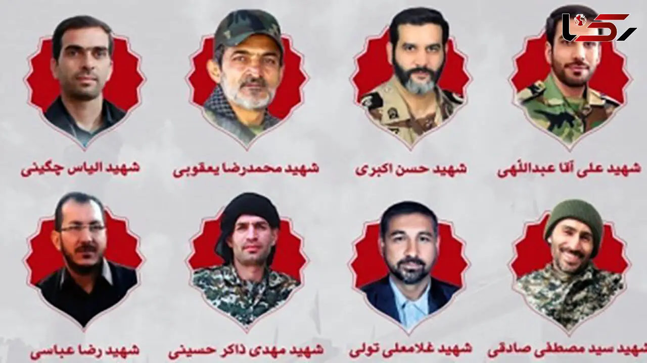 بازگشت پیکر مطهر ۸ شهید مدافع حرم به کشور + تصاویر و اسامی