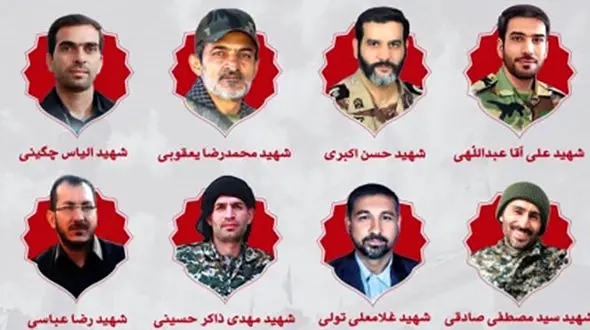 بازگشت پیکر مطهر ۸ شهید مدافع حرم به کشور + تصاویر و اسامی