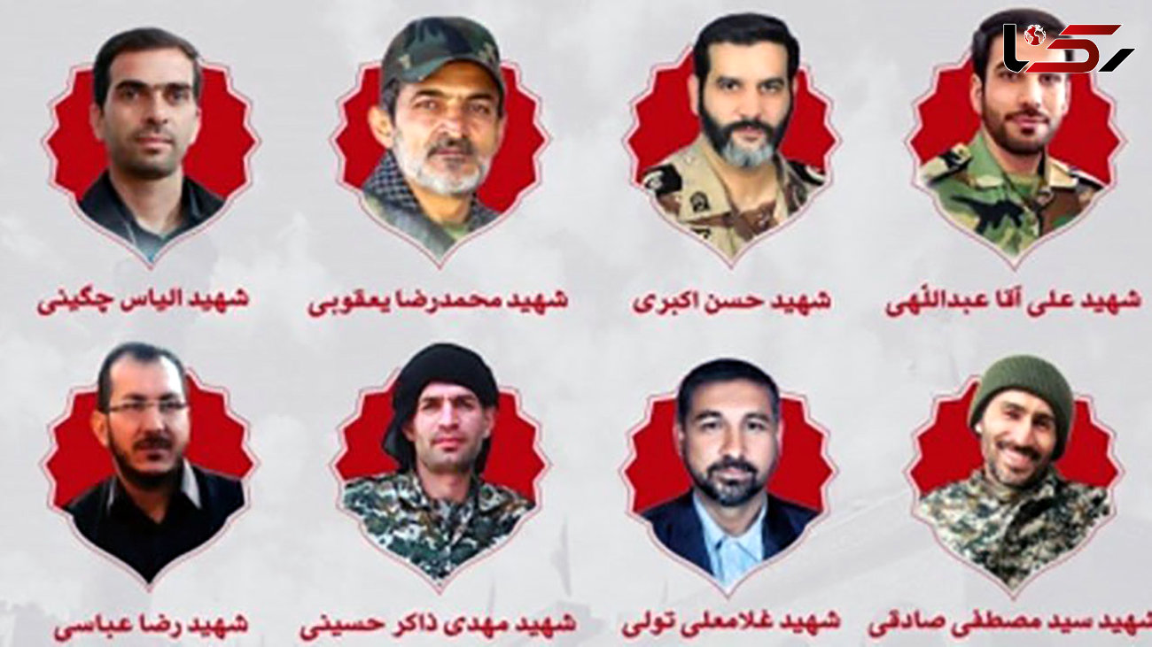 بازگشت پیکر مطهر ۸ شهید مدافع حرم به کشور + تصاویر و اسامی