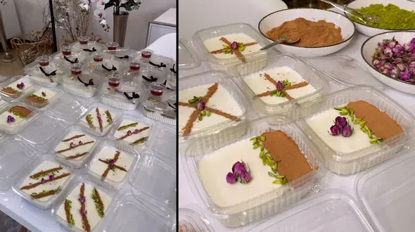 طرز تهیه فرنی نذری + فیلم